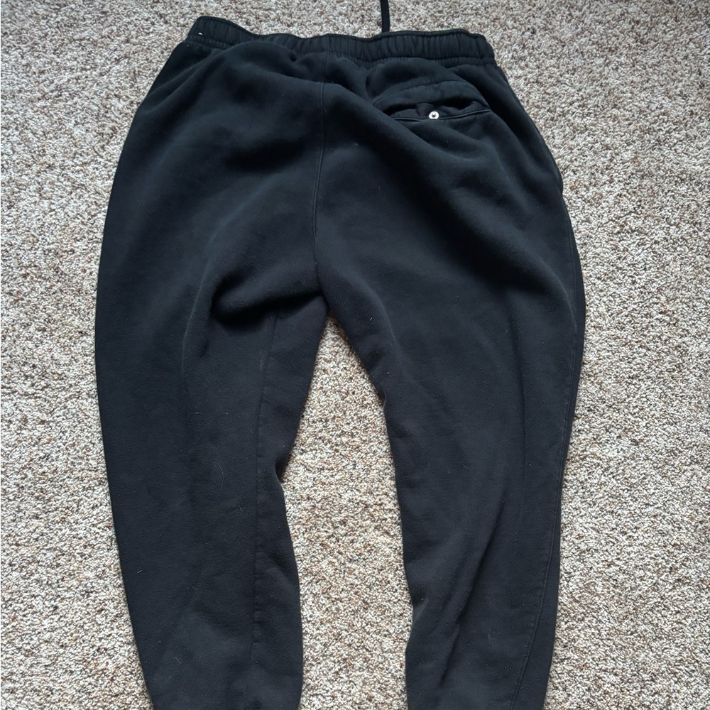Nike Black Jogger Sweatpants. Size large.